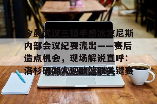 开云体育-今晨武汉三镇手感冰凉尼斯内部会议纪要流出——赛后造点机会，现场解说直呼：洛杉矶湖人迎欧篮联关键赛的简单介绍-开云体育